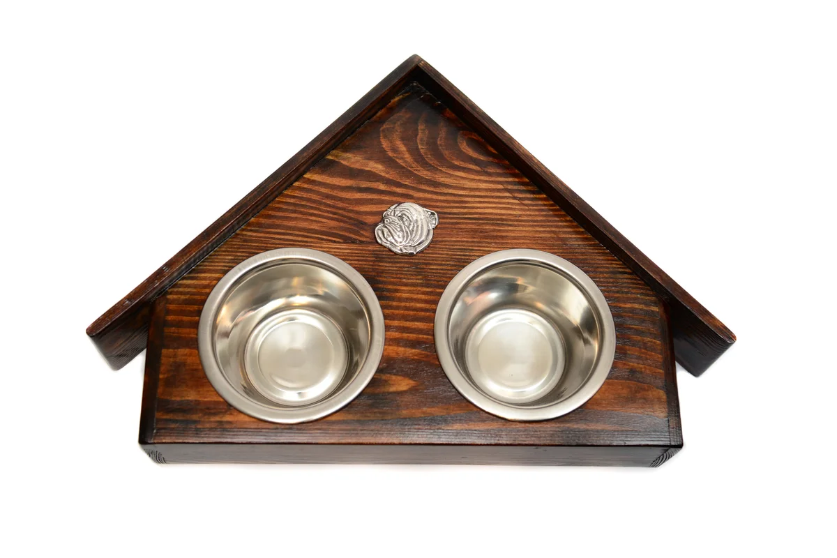 Voerbak voor English Bulldog